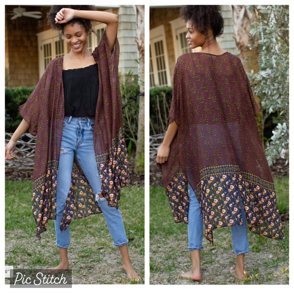 NATURAL LIFE Tops - Kimono - Natural Life